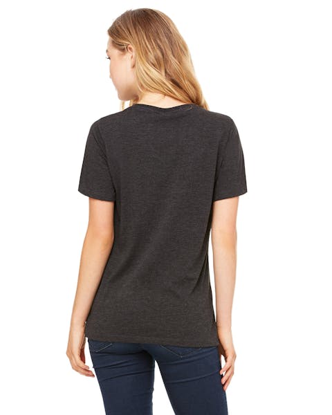 Bella + Canvas 6405 Ladies' Relaxed Jersey V-Neck T-Shirt