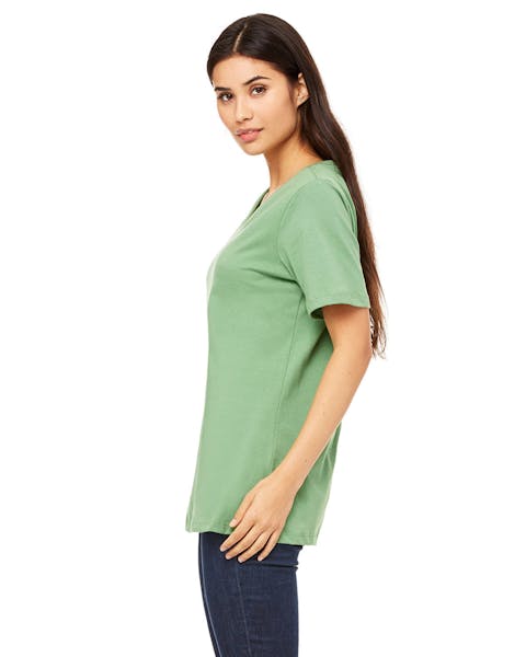 Bella + Canvas 6405 Ladies' Relaxed Jersey V-Neck T-Shirt