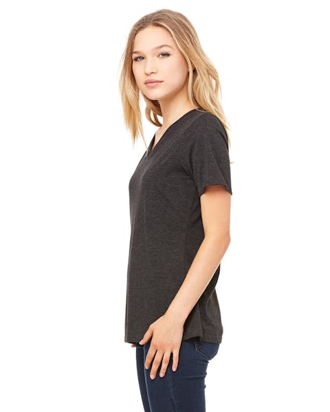 Bella + Canvas 6405 Ladies' Relaxed Jersey V-Neck T-Shirt