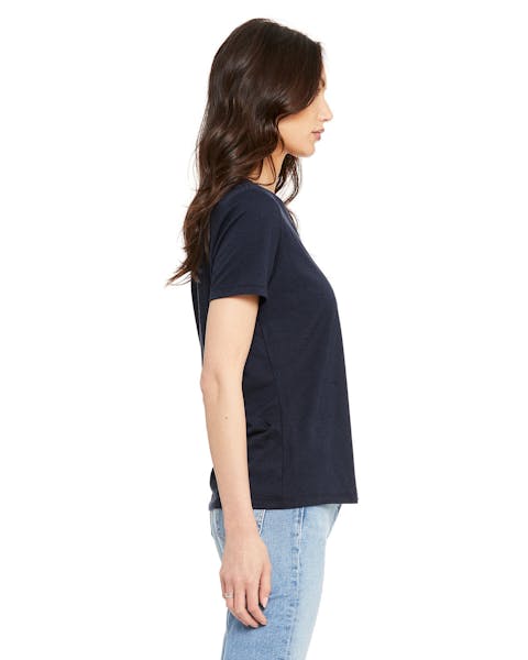 Bella + Canvas 6405 Ladies' Relaxed Jersey V-Neck T-Shirt