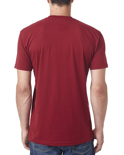 Next Level 6410 Camiseta de ante para hombre