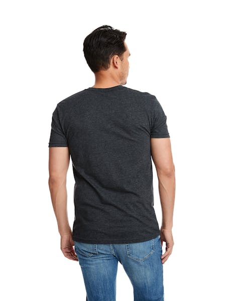 Next Level 6410 Camiseta de ante para hombre