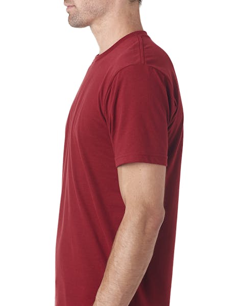 Next Level 6410 Camiseta de ante para hombre