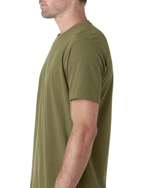 Next Level 6410 Camiseta de ante para hombre