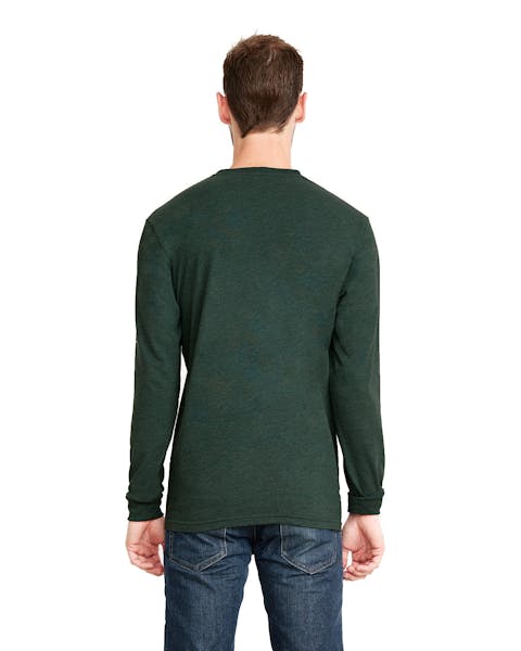 Next Level 6411 Unisex Sueded Long-Sleeve Crew