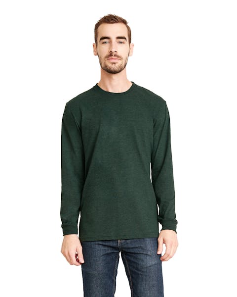 Next Level 6411 Unisex Sueded Long-Sleeve Crew