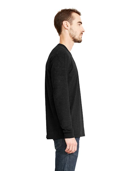 Next Level 6411 Unisex Sueded Long-Sleeve Crew