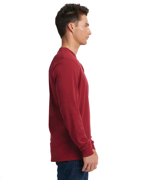 Next Level 6411 Unisex Sueded Long-Sleeve Crew