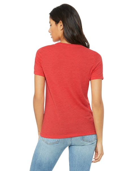 Bella + Canvas 6413 Camiseta de mezcla triple holgada para mujer