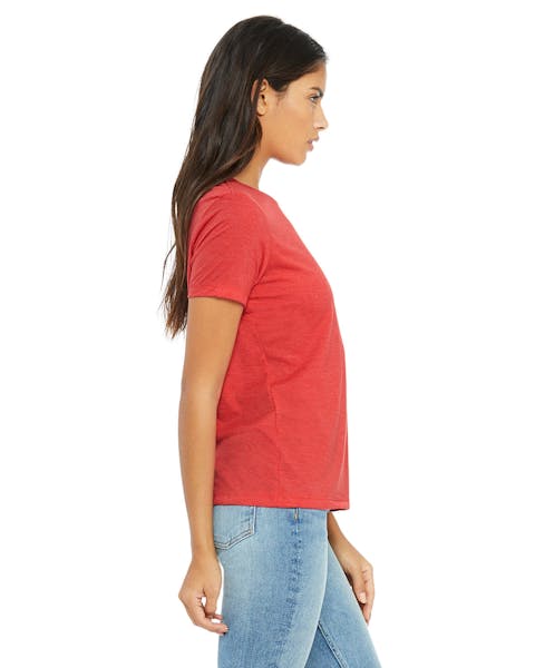 Bella + Canvas 6413 Camiseta de mezcla triple holgada para mujer