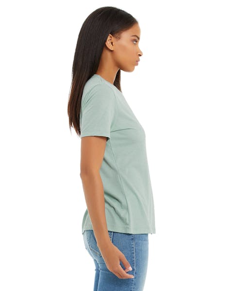 Bella + Canvas 6413 Camiseta de mezcla triple holgada para mujer