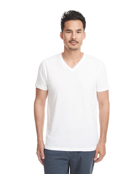 Next Level 6440 Men's Sueded V-Neck T-Shirt