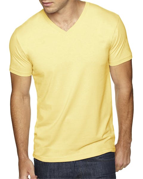 Next Level 6440 Men's Sueded V-Neck T-Shirt