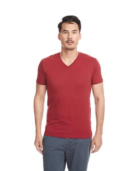 Next Level 6440 Men's Sueded V-Neck T-Shirt