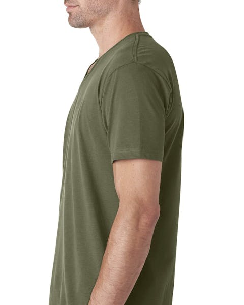 Next Level 6440 Men's Sueded V-Neck T-Shirt