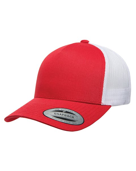 Yupoong 6506 Adult 5-Panel Retro Trucker Cap