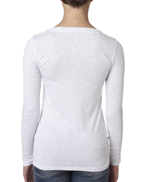 Next Level 6731 Ladies' Triblend Long-Sleeve Scoop