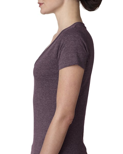 Next Level 6740 Ladies' Triblend Deep V