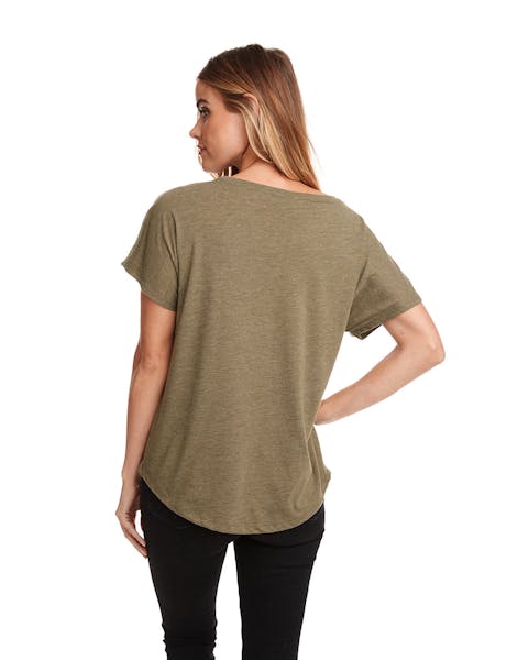 Next Level 6760 Ladies' Triblend Dolman