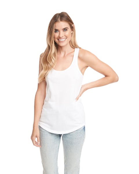 Next Level 6933 Camiseta de tirantes de felpa francesa para mujer