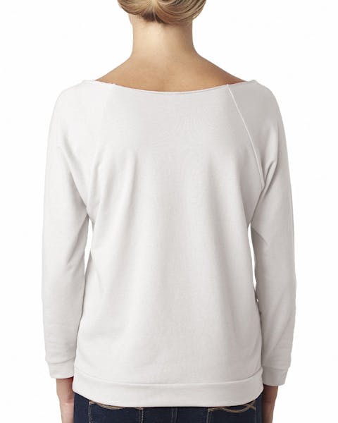 Next Level 6951 Ladies' French Terry 3/4-Sleeve Raglan