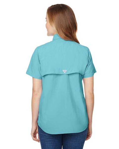 Columbia 7313 Ladies' Bahama Short-Sleeve Shirt