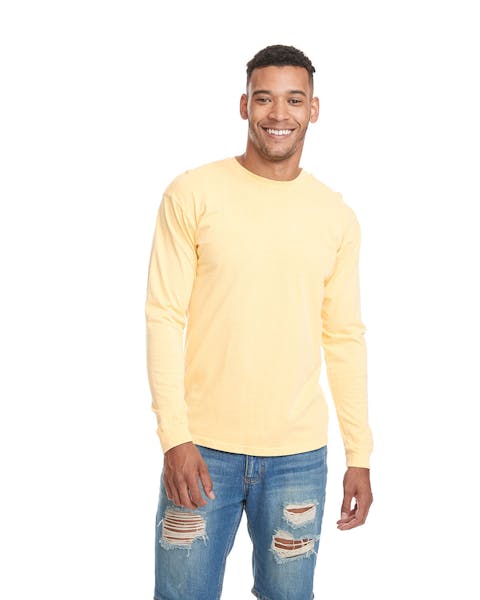 Next Level 7401 Adult Inspired Dye Long-Sleeve Crew