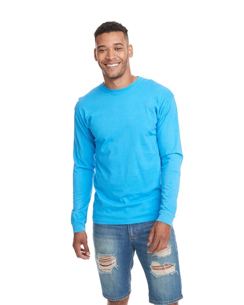 Next Level 7401 Adult Inspired Dye Long-Sleeve Crew