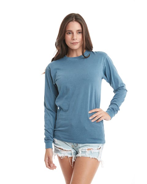 Next Level 7401 Adult Inspired Dye Long-Sleeve Crew