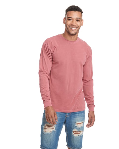 Next Level 7401 Adult Inspired Dye Long-Sleeve Crew