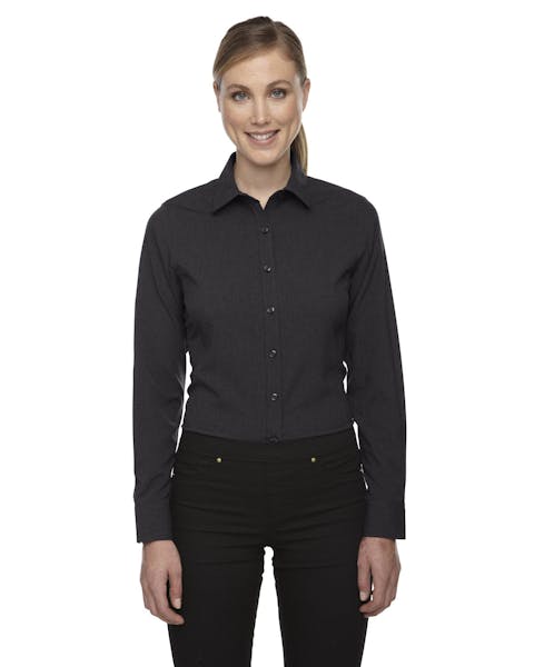 North End 78802 Ladies' Mlange Performance Shirt