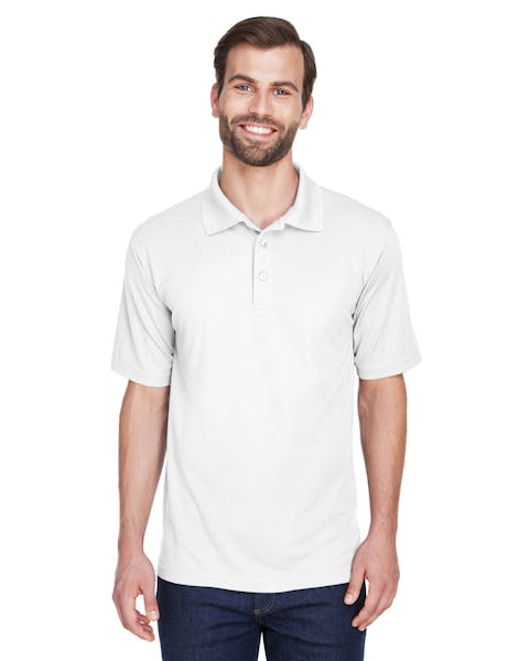 UltraClub 8210T Men's Tall Cool & Dry Mesh Piqu Polo