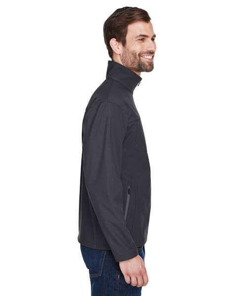 UltraClub 8280 Chaqueta Soft Shell Ripstop para adulto con cuello de cadete