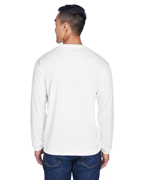 UltraClub 8401 Adult Cool & Dry Sport Long-Sleeve T-Shirt