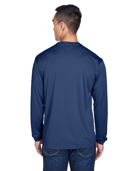 UltraClub 8401 Adult Cool & Dry Sport Long-Sleeve T-Shirt