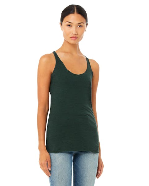 Bella + Canvas 8430 Triblend Racerback Tank para mujer