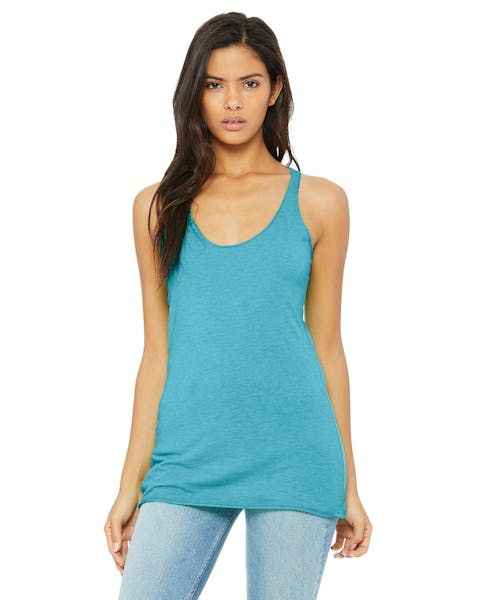 Bella + Canvas 8430 Triblend Racerback Tank para mujer