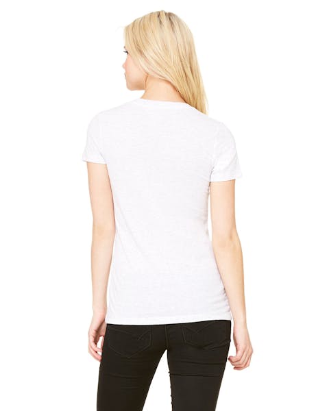 Bella + Canvas 8435 Ladies' Triblend Short-Sleeve Deep V-Neck T-Shirt