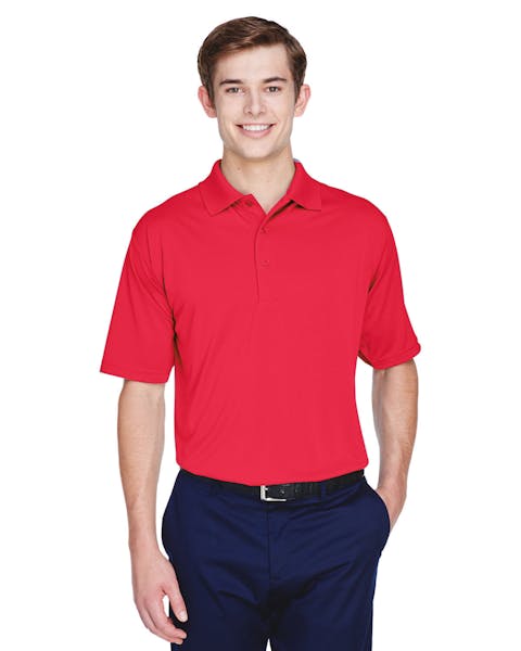 UltraClub 8610 Men's Cool & Dry 8-Star Elite Performance Interlock Polo