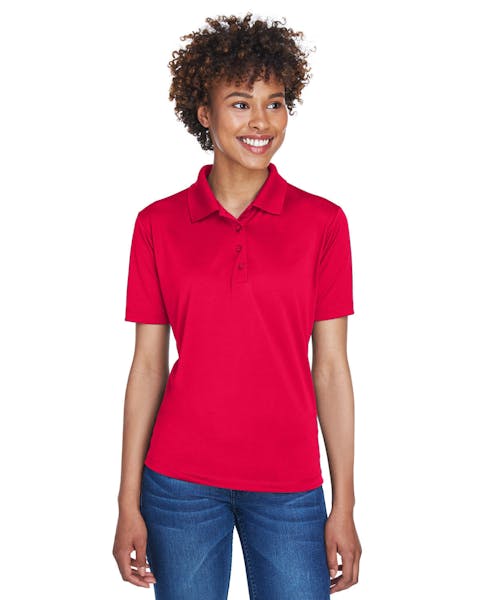 UltraClub 8610L Cool &amp; Dry 8-Star Elite Performance Interlock Polo para mujer