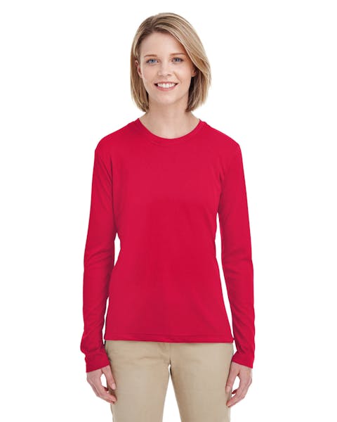 UltraClub 8622W Ladies' Cool & Dry Performance Long-Sleeve Top