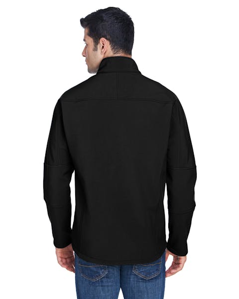 North End 88138 Men's Three-Layer Fleece Bonded Soft Shell Technical Jacket