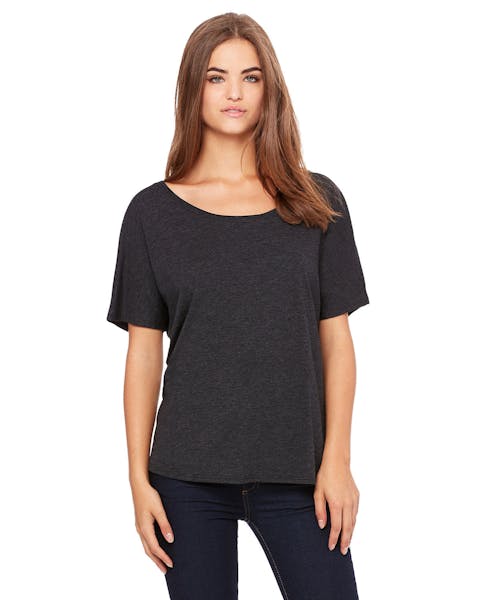 Bella + Canvas 8816 Ladies' Slouchy Scoop-Neck T-Shirt