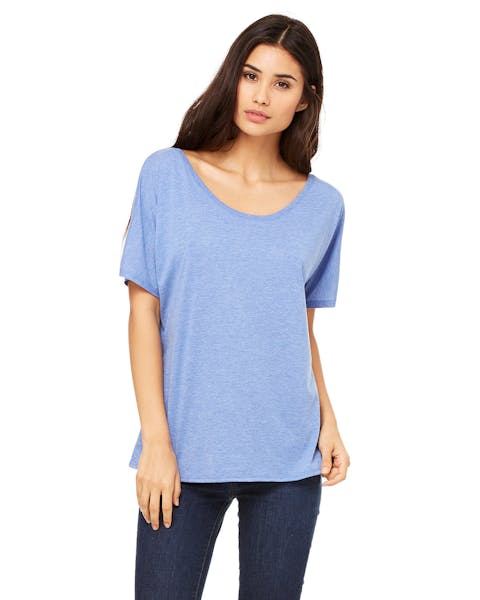 Bella + Canvas 8816 Ladies' Slouchy Scoop-Neck T-Shirt