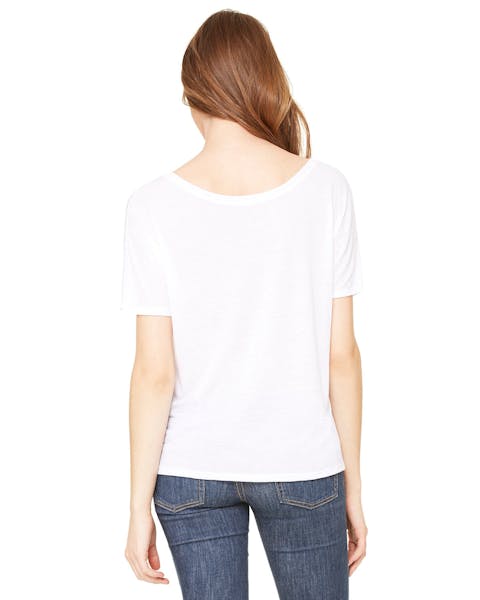 Bella + Canvas 8816 Ladies' Slouchy Scoop-Neck T-Shirt