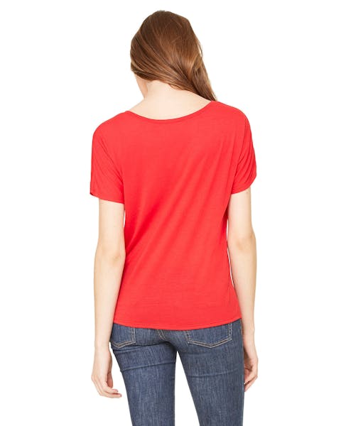 Bella + Canvas 8816 Ladies' Slouchy Scoop-Neck T-Shirt