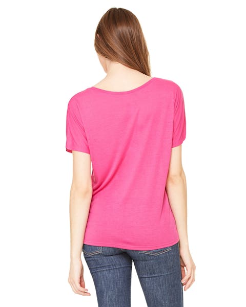 Bella + Canvas 8816 Ladies' Slouchy Scoop-Neck T-Shirt