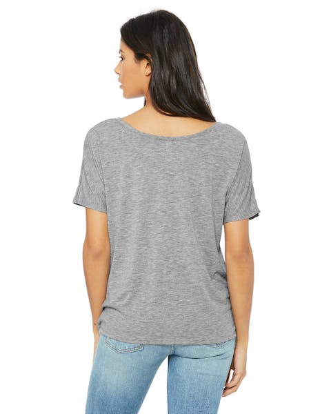 Bella + Canvas 8816 Ladies' Slouchy Scoop-Neck T-Shirt