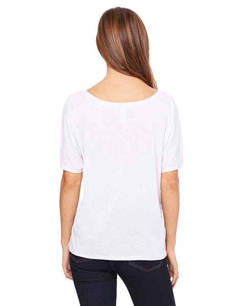 Bella + Canvas 8816 Ladies' Slouchy Scoop-Neck T-Shirt