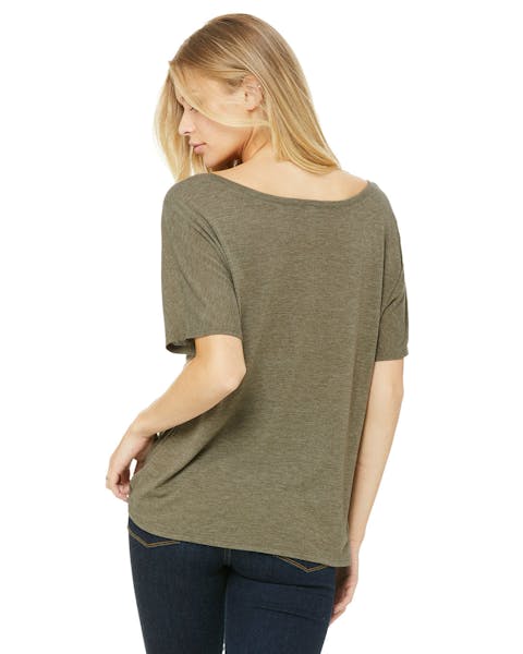 Bella + Canvas 8816 Ladies' Slouchy Scoop-Neck T-Shirt